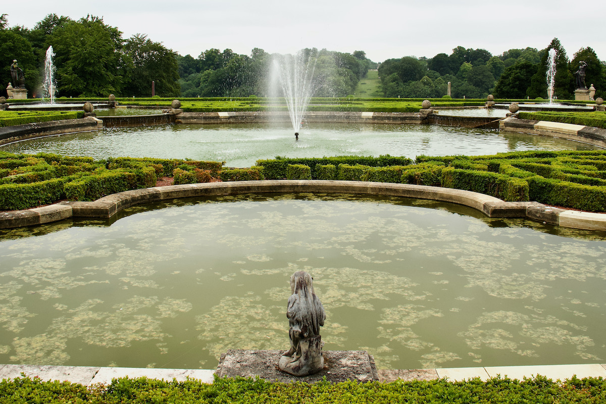 The Top Water Terrace at Blenheim Palace in Woodstock