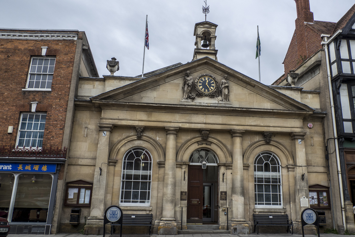The Town Hall in Tewkesbury    030158