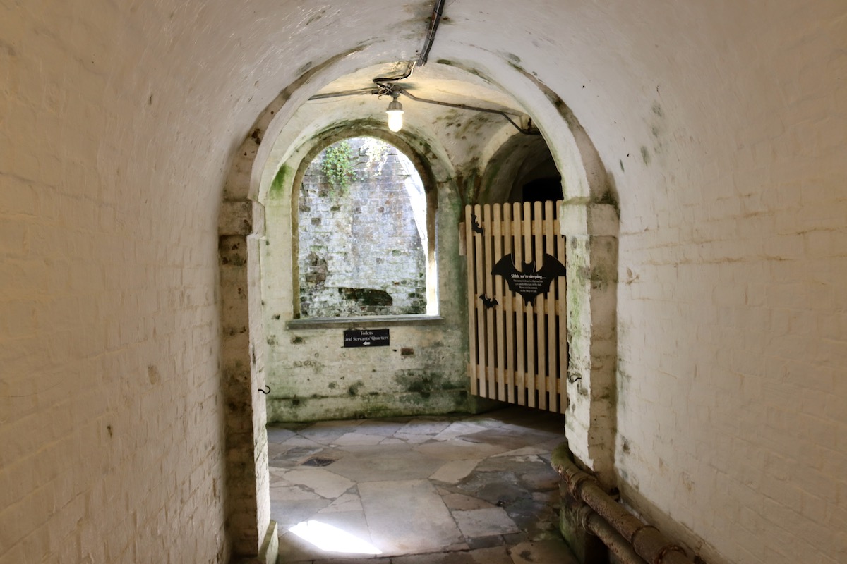 The Tunnels at Uppark House near Chichester in West Sussex