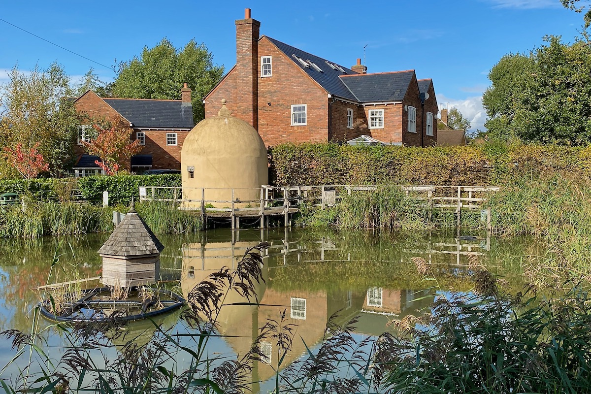 The Village Pond in Shenley in Hertfordshire
