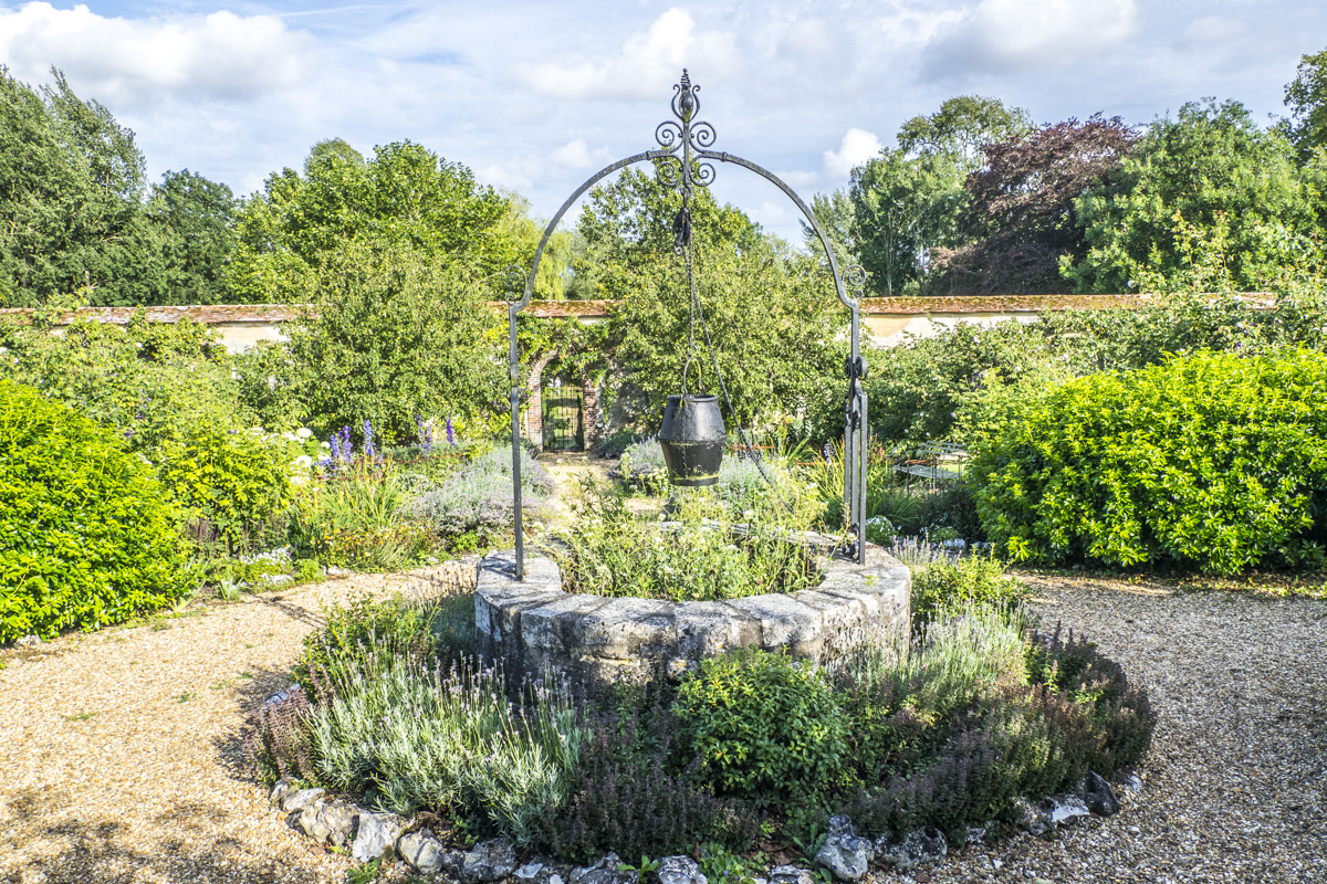 The Walled Gardens at Houghton Lodge Gardens in the Test Valley, Hampshire  8171301