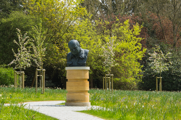 The Winston Churchill Memorial Garden at Blenheim Palace, Woodstock near Oxford