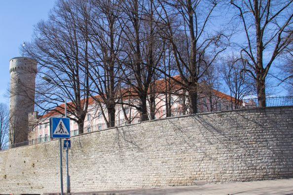 Toompea Castle in Tallinn in Estonia