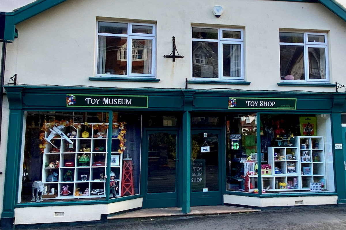 Toy Museum and Shop in Lynton, Devon