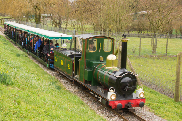 Train at Marwell Zoo in Hampshire