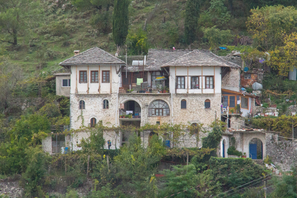 Zekate House in Gjirokaster in Albania
